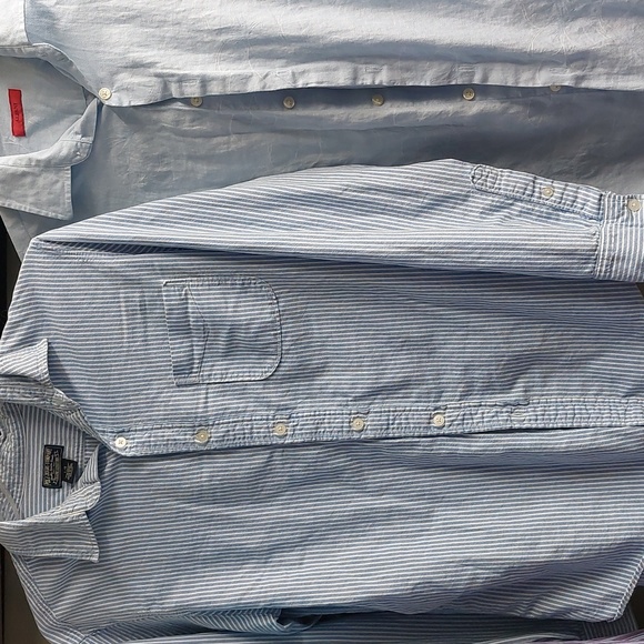 3 Men's  Dress Shirts  Sz Lg - Picture 2 of 16